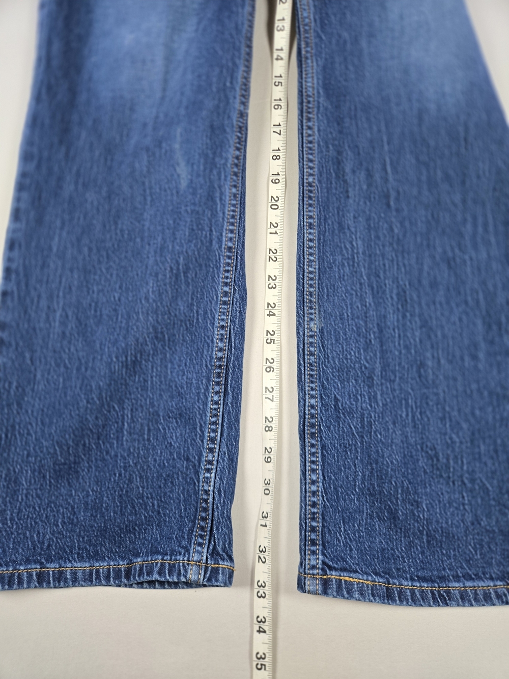Levi's 559 Relaxed Straight Leg Jeans Blue Denim Men's Size 40x34 - Picture 10 of 10